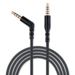 HUYUN 3.5mm Audio Cable Cord Compatible for SteelSeries Arctis Nova Pro/Nova DAC Gaming Headset Replacement Main Headphone Cable(Black) - Image 2