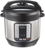 Hamilton Beach 12-in-1 Electric Pressure Cooker with True Slow Cook Technology, Sautés, Browns, Steams, Rice Function, Egg and More, 8 Quart Capacity, Stainless Steel (34508) - Image 2