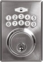 Hickory Hardware H076389-SN Securemote Bluetooth Enabled Deadbolt, Modern Design, Satin Nickel - Image 2