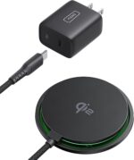 INIU for MagSafe Charger, 15W Qi2 Certified Magnetic Wireless Charger, Slimmest Mag Safe Charging Pad with Cooling Fan, iPhone Charger Fast Charging, for iPhone 16 15 14 13 12 Series (with Adapter) - Image 2