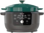 Instant Electric Round Dutch Oven, 6-Quart 1500W, From the Makers of Instant Pot, 5-in-1: Braise, Slow Cook, Sear/Sauté, Cooking Pan, Food Warmer, Enameled Cast Iron, Included Recipe Book, Green - Image 2