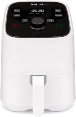 Instant Pot Vortex 2QT Mini Air Fryer,Small Air fryer that Crisps,Reheats, Bakes, Roasts for Quick Easy Meals,Includes over 100 In-App Recipes,is Dishwasher-Safe,from the Makers of Instant Pot, White - Image 2