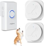 JeaTone Dog Door Bell, Smart Wireless Dog Doorbell for Doggie Training, Dog Bells to Go Outside, Bell for Puppy Dog to Go Potty, Dog Training Bell, Potty Doorbell - Image 2