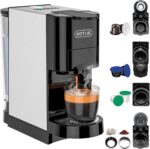 KOTLIE 19Bar Single Serve Coffee Maker, 5in1 Espresso Machine for Keu* kcup Capsules/Nespresso Original/Dolce Gusto/Ground Coffee/44mm ESE, Level 7 Water volume, Hot&Cold Brew Coffee Machine - Image 2