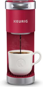 Keurig K-Mini Plus Single Serve K-Cup Pod Coffee Maker, with 6 to 12oz Brew Size, Stores up to 9 K-Cup Pods, Travel Mug Friendly, Cardinal Red - Image 2