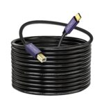 LDKCOK USB B to USB C Printer Cable 10FT, USB C MIDI Cable Compatible for MacBook Pro, HP, Epson, Canon, Brother, Lexmark, Xerox Printers - Image 2