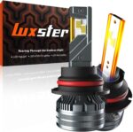 LUXSTER Punisher 40,000LM 9007 HB5 LED Bulbs, Ultra-Bright TalonLED Chips, 6000K Pure White, Easy Plug-N-Play Installation, IP68 Waterproof Foglight, Pack of 2 - Image 2