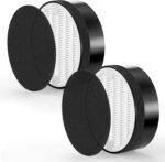 LV-H132 Replacement Filter Compatible with LEVOIT LV-H132 Air Purifier, Pre Filters, H13 True HEPA Filter, Activated Carbon Filter, Part # LV-H132-RF, 2 Pack - Image 2
