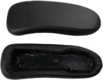 Leather Arm Pads Caps Pair Armpads for Herman Miller Classic Aeron Chair - Image 2