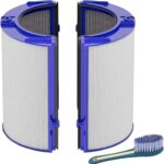 Leemone 2-IN-1 True HEPA+Carbon Filter Replacement for Dyson PH01 HP06 TP06 HP07 TP07 HP09 TP09 TP10 HP10 Air Puri-fier 360° Combi Glass Pure Cool Hot Humidify Fan, 1 Pack - Image 2