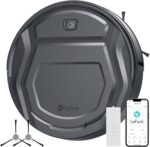 Lefant M210 Pro Robot Vacuum, Slim & Quiet, 3 Adjustable Suction Levels, 120 Min Runtime, Freemove 3.0, WiFi/App/Alexa, 6 Modes for Pet Hair, Hard Floors & Low Carpets, Self-Charging, Gray - Image 2
