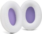 MOLGRIA Ear Pads Cushion, Replacement Earpads for HyperX Cloud Alpha- Compatible with ATH M40X/M50X /M50XBT / HyperX Cloud 1 & 2 / SteelSeries Arctis 3/5 / 7 / 9X Pro/Stealth 600 Headphones(White) - Image 2
