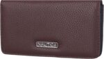 Nautica Seaside Slim Womens Wallet RFID Blocking Credit Card Holder, Coin Purse, Checkbook Organizer Clutch, Small Vegan Leather Wallet for Travel, Chocolate - Image 2