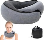 New Neck Pillow for Travel Pillows Airplanes Traveling bitmore Travel dreamshore Turtle Reduce Neck Shoulder Back discomfort Caused Pillows for Extra Luggage Sleeping Travel Car Office. - Image 2