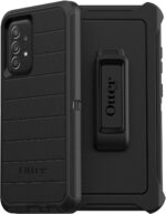 OtterBox Defender Rugged Case for Samsung Galaxy A52 & Galaxy A52 5G (ONLY) Retail Packaging - Black - with Microbial Defense - Image 2