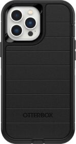 OtterBox Defender Series Screenless Edition Case for iPhone 13 Pro Max & iPhone 12 Pro Max (Only) - Case Only - Microbial Defense Protection - Non-Retail Packaging - Black - Image 2