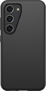 OtterBox Galaxy S23 Symmetry Series Case - Black, Ultra-Sleek, Wireless Charging Compatible, Raised Edges Protect Camera & Screen - Image 2