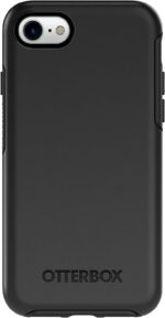OtterBox iPhone SE 3rd/2nd Gen, iPhone 8/7 (not Compatible with Plus Sized Models) Symmetry Series Case - Black, Ultra-Sleek, Wireless Charging Compatible, Raised Edges Protect Camera & Screen - Image 2