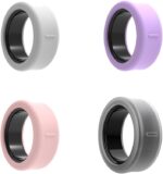 Oura/Samsung Galaxy Ring Protector - 4 Pack Anti-Scratch Elastic Silicone Case for Oura, Galaxy Ring 5, 6, 7, 8, 9, 10, 11, 12, 13 - Image 2