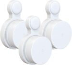 Outlet Wall Mount for Google WiFi AC1200, No Messy Wires Space Saving Easily Be Moved Outlet Mount for Google Mesh WiFi Router, Best Design for Winding Power Cord (3 Pack) - Image 2