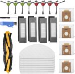 PIGUOAT Accessory Kit Replacement for Ecovacs DEEBOT OZMO T8 AIVI T8 Max T8 Series N8 Pro N8 Pro+ Robot Vacuum Cleaner, Fit for Yeedi Vac Max Vac Station Robot Vacuum - Image 2