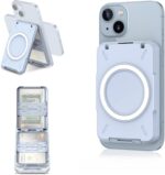 PROfezzion Magnetic Wallet Card Holder for MagSafe, RFID Blocking Hard Shell 4 Credit Card & Money Pocket Magnetic Wallet Stand for iPhone 16 15 14 13 12 Plus Max Not for iPhone 13/12 mini - Image 2