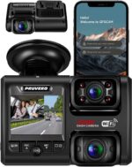 PRUVEEO Dash Cam, Front and Inside 1080P Dual FHD Dash Camera for Cars, Novatek Processor, Single-Channel 2160P, Infrared Night Vision, Built-in WiFi, 24H Parking Monitor Mode, 2 Inch LCD, 512 Gb Max - Image 2