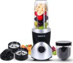 Personal Blender for Shakes and Smoothies,Professional Kitchenblender with Blending & Grinding Blades, Portable Coffee Grinder with 24/10 OZ Travel Bottles, Adjustable Speeds Juice Blender - Image 2