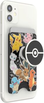 PopSockets PopWallet+ with Integrated Interchangeable PopTop for Smartphones and Tablets - Pokémon - Pokémon Party - Image 2