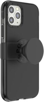 PopSockets: iPhone Case with Grip and Slide - Compatible with iPhone 11, X, XS - Black - Image 2