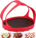 Pressure Cooker Sling Steamer Silicone Bakeware Lifter Instant Pot Accessories for 6 Qt/8 Qt Anti-scalding Egg Steamer Rack - Image 2