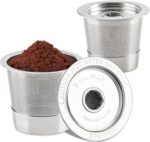 Pro Mael 2-Pack Reusable K Cups Coffee Pods, Universal Stainless Steel Refillable Reusable K Cup Coffee Filters - Image 2
