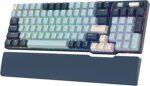RK ROYAL KLUDGE RK96 RGB Limited Ed, 90% 96 Keys Wireless Triple Mode BT5.0/2.4G/USB-C Hot Swappable Mechanical Keyboard w/Wrist Rest, Software Support & Massive Battery, RK Yellow Switch - Image 2