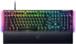Razer BlackWidow V4 Mechanical Gaming Keyboard: Yellow Switches Linear & Silent - Chroma RGB - 6 Macro Keys - Magnetic Wrist Rest - Doubleshot ABS Keycaps - Roller & Media Keys Snap Tap - Image 2