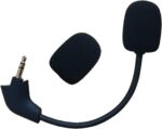 Replacement Microphone for HyperX Cloud, Cloud X/II,HyperX Silver Noise Cancelling Gaming Headsets 3.5mm Detachable Mic Rectangular Replacement Mic - Image 2