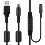 Replacement USB Webcam Power Cable Data Cord, Compatible with Logitech CC2900e CC3500e PTZ Pro, Black, 10FT - Image 2