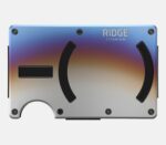 Ridge Wallet Compatible with MagSafe - Slim Minimalist Wallet For Men and Women, MagSafe Compatible Wallet - RFID, Card Holder & Integrated Cash Strap, Ridge Wallets for Men (Burnt Titanium) - Image 2