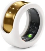 Rinfit Silicone Ring Protector Compatible with Samsung Galaxy Ring and Oura Ring - Smart Ring Cover - StyleFit U.S. Design Patent - White, Size 9 - Image 2