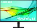 SAMSUNG 32" ViewFinity S6 (S60UD) Series QHD High Resolution Computer Monitor, 100Hz, HDR10, USB-C, Built-In LAN Port, Daisy Chain Support, Easy Setup, Height Adjustable Stand, LS32D606UANXGO, 2024 - Image 2