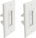 SANUS in-Wall Cable Management Kit - Hides AV Cables Behind The Wall - SA-IWCM2-W1 - Image 2