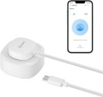 SONOFF SNZB-05P Zigbee Water Leak Sensor with Detection Cable, Wireless Mini Flood Detector for Alarm System and Smart Home Automation, Water Sensor Alarm for Kitchen Bathroom Basement 1Pack - Image 2