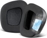 SOULWIT Cooling-Gel Replacement Earpads for Corsair Void/Void Pro/Void Elite/Surround Wired & Wireless RGB USB Gaming Headsets, Ear Pads Cushions with Ice Silk Fabric - Black - Image 2