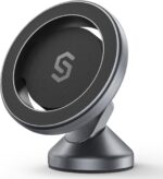 SYNCWIRE for MagSafe Car Mount - 360 Rotation Magnetic Phone Holder for Car Dashboard, Strong Magnets Car Phone Holder Mount Compatible iPhone 16 Pro Max 15 14 13 12,Samsung - MagSafe Car Accessories - Image 2