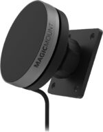 Scosche Qi2 Wireless MagSafe Car Mount Charger, 15W Magnetic Cell Phone Holder for Car with AMPS Mounting Plate for ProClip Vehicle Specific Mount Bases Compatible with iPhone, Samsung (Base Required) - Image 2