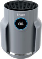Shark NeverChange Air Purifier Compact Pro with Long-lasting HEPA Exceeding Filtration, For Pet Dander, Dust, Smoke, Allergens, Up to 250 sq. ft. for Bedroom, Home Office, Dorm, HP071BRN (2025) - Image 2
