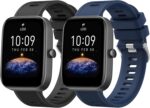 Siliocne Bands for Amazfit GTS/GTS 2/GTS 2e/GTS 2 mini/GTS 3/GTS 4/GTS 4 mini/GTR mini, 20mm Watch Straps for Amazfit Bip U Pro/Bip/Bip Lite/Bip S/Bip S lite/Bip U/Bip 3/Bip 3 Pro - Image 2