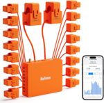 Smart Home Energy Monitor Supports Home Assistant, Real-Time Accurate Energy Consumption Tracking, Electricity Usage Monitor with 16x60A Circuit Sensors, 36-Month History, Solar Metering, 2.4G - Image 2