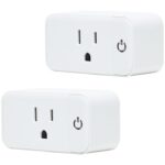 Smart Plug - 2 Pack Smart Home 2.4G Wi-Fi Plugs Outlet Works with Echo, Alexa & Google Home | Smart Plug for Home with Timer, Remote,Voice & Group Controller | No Hub Required - Image 2