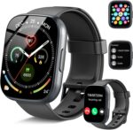 Smart Watch, 1.95" Smartwatch for Men Women(Answer/Make Call), 2025 New Fitness Watch with 110+ Sports Modes, Fitness Activity Tracker with Heart Rate/Pedometer/Sleep/IP68 Waterproof for Android iOS - Image 2