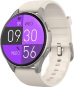 Smart Watch, Built-in Alexa, GPS, VO2 Max, HRV, SpO2 Sleep Monitoring, Noise Detection, Women's Health, Sports Tracking, Notifications, 1.32" AMOLED, Compass, Altimeter (Bluetooth, Gray, 43mm) - Image 2
